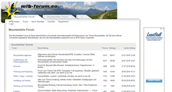 Desktop Screenshot of mtb-forum.eu
