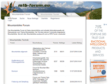Tablet Screenshot of mtb-forum.eu